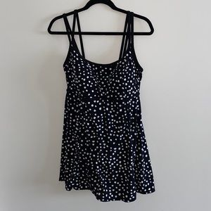 MIAMI ONE PIECE SKIRT SWIMSUT SIZE 18